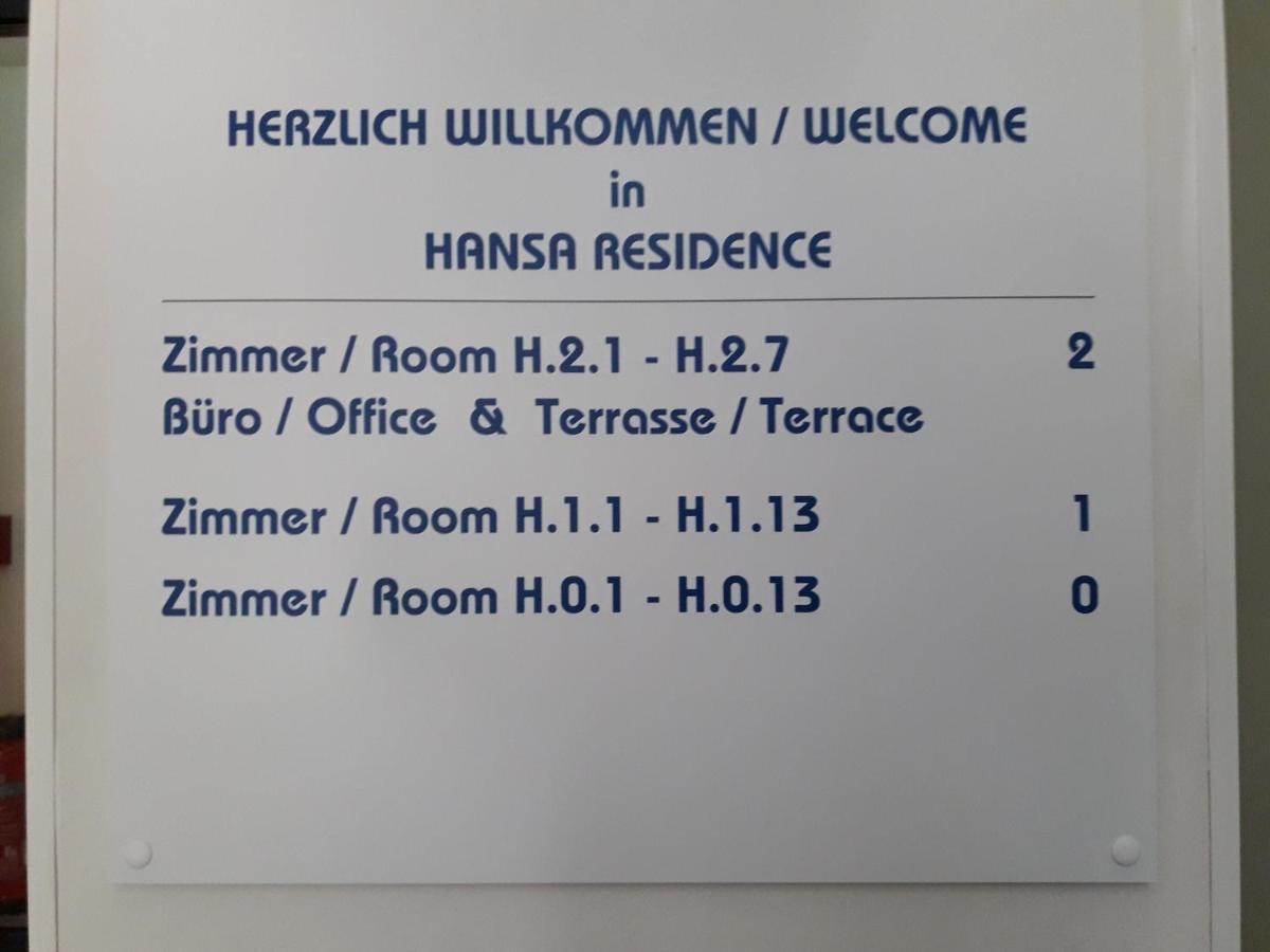 Gaestehaus Hansa Residence ハンブルク エクステリア 写真